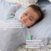 Knirose Transitional Swaddle Sack with Arms Up & Sleeves, Mitten