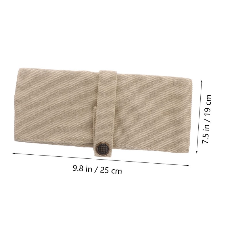 OHPHCALL Smart Watch Strap Storage Pouch Canvas Bag for Daily
