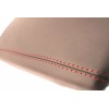 Kar Designers Vinyl Brown w/Red Stitch Center Console Armrest Cover