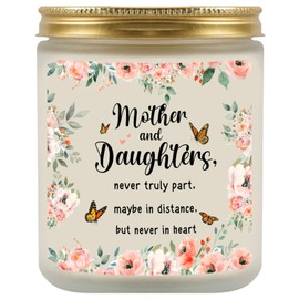 Gifts for Mom from Daughter, Candle for Mom from Daughter, Mothers Day Gifts for Mom from Daughter, Mom Gifts Candle from Daughter, Mother and Daughter Never Truly Apart