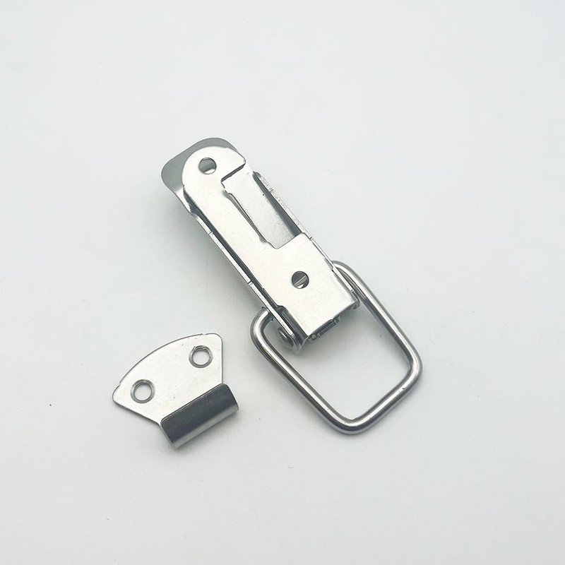 Stainless Steel Spring Toggle Latch Wooden Box Toolbox Draw Latch