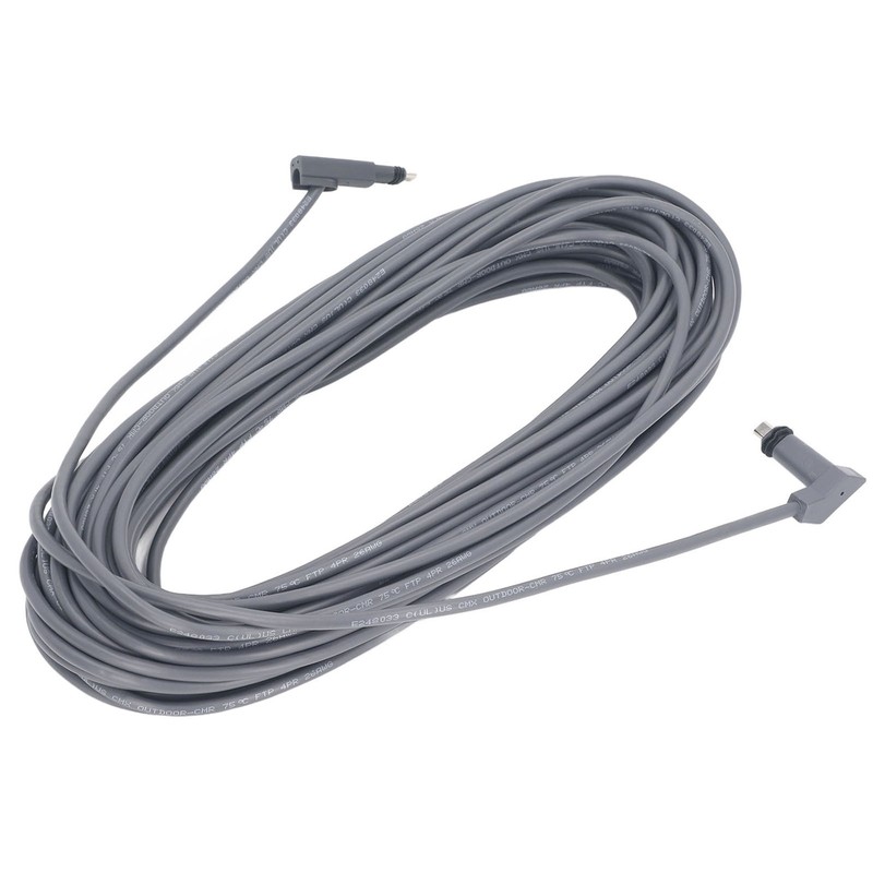 Rectangular Satellite Replacement Cable Multifunctional Grey Color 30ft for Starlink