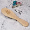 'German Shepherd Dog Side-View' Wooden Hairbrush (HA00050768)