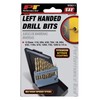 Performance Tool W9011 13pc Left Hand Drill Bit Set, With