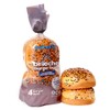 Bakerly, The Brioche Pre-Sliced Burger Buns With Tuxedo Sesame Seeds,