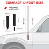 Prostick 4 Foot Fiberglass 1000 Watt Black CB Radio Antenna