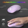 MageGee V550 Wireless Gaming Keyboard and Mouse, 2.4G Full-Sized RGB