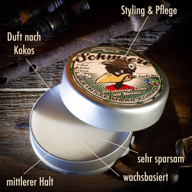Rumble59 Sludge Hair Styling Pomade 140 g .