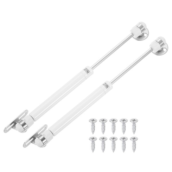 uxcell 2Pcs Lid Support Hinges, 20N Gas Struts Soft Close