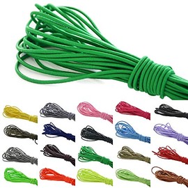 Roban Fashion 10 m Elastic Rubber Cord 3 mm Elastic Cord Hat Band Choice of 32 Colours