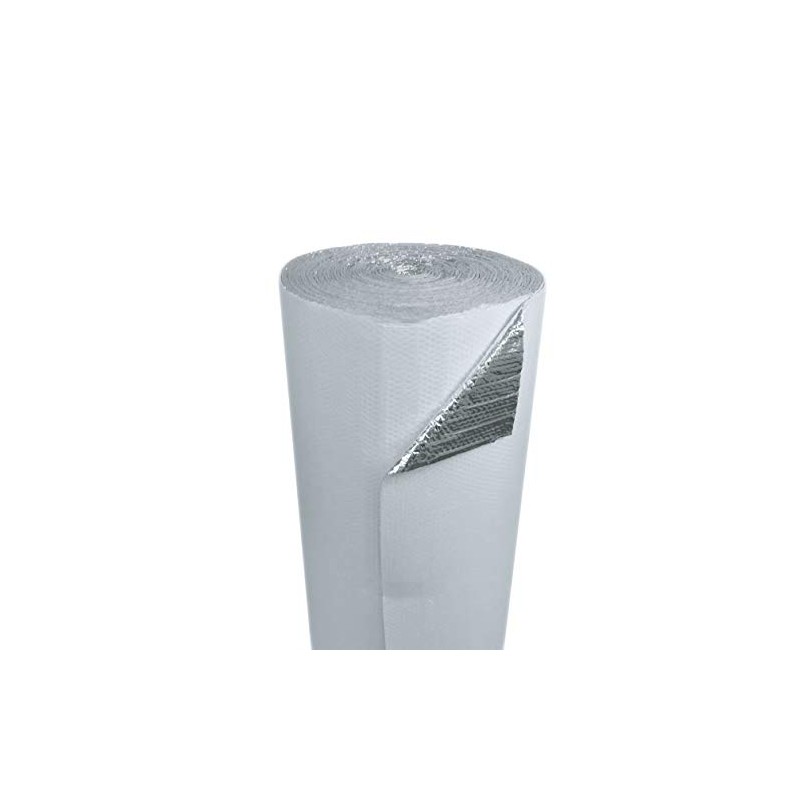 Ant 48" x 75' White Double Bubble Reflective Foil Insulation