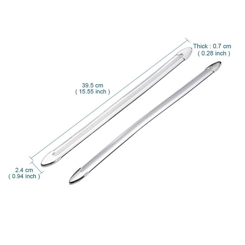 ATMOMO 4 Pcs Auto Car Body Bumper Guard Protector Sticker