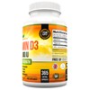 Vitamin D 3,000 IU, High Strength Vitamin D3 Supplement, 365