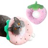 MeowMate Elizabeth Collar, Small Dog, Strawberry Shape, Pet Supplies, Anti-Scratch,