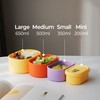 Premium Korean-Made Silicone Airtight Food Container with Steam Vent –