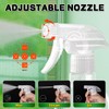 DIYSELF Spray-Nozzle-for-Bottles, 8 Pcs Spray Bottle Tops Replacement, Mist Stream