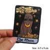 CHBROS Cat in The Sun and Moon Embroidered Patches Applique,