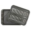 GE WB48X10056 Large Broiler Pan and Rack 12-3/4 x 16-1/2-Inch