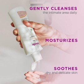 Saforelle Intensive Moisturizing Cleansing Care - 8.5oz - Feminine Wash with Burdock Extract for Soothing Daily Cleansing