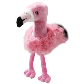 Carl Dick Flamingo Bird, 10 inches total size, 8 inches body, 25cm/20cm, Plush Toy, Soft Toy 3513