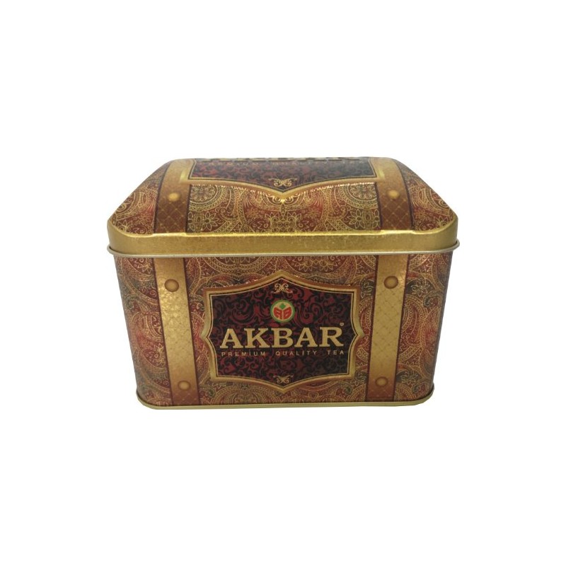 Akbar Tea Gourmet Gift Tin Box 250 G Strawberry Cream
