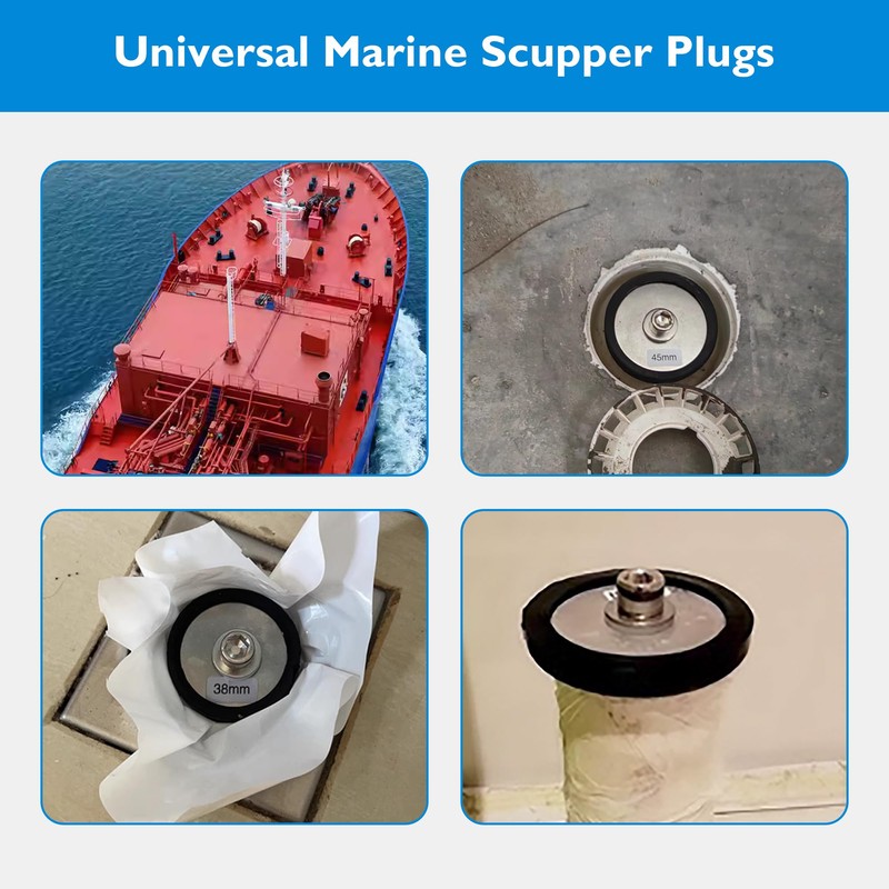 Expandable Mechanical Seal, Cleanout Pipe Plug-Rubber Expansion Scupper Plugs &