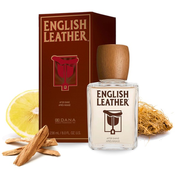 English Leather Aftershave Splash for Men by Dana