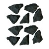 Gas fire coals Black/Bio Fuels/Inserts/Boxed/New 10 medium & 10 large