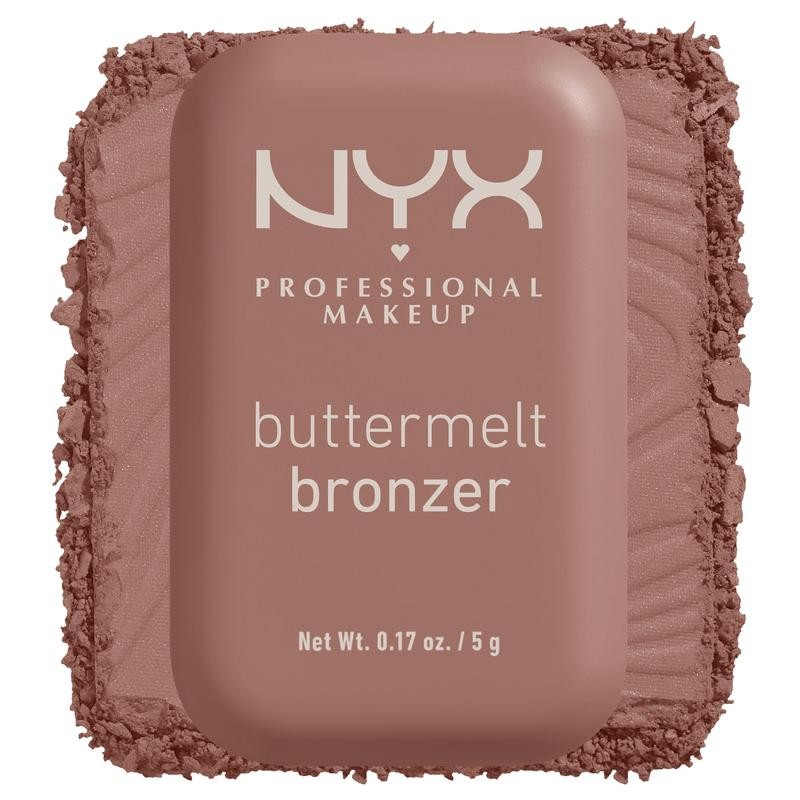 Buttermelt Bronzer, Natural Finish Pressed Powder Bronzer, NYX Professional Makeup:_Butta