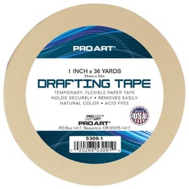 PRO ART 1-Inch by 36-Yards Drafting Tape