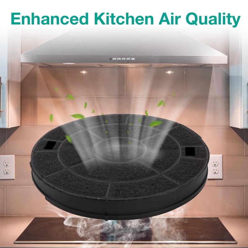 2 Pack CACF006 Range Hood Carbon Filters Compatible with CIARRA