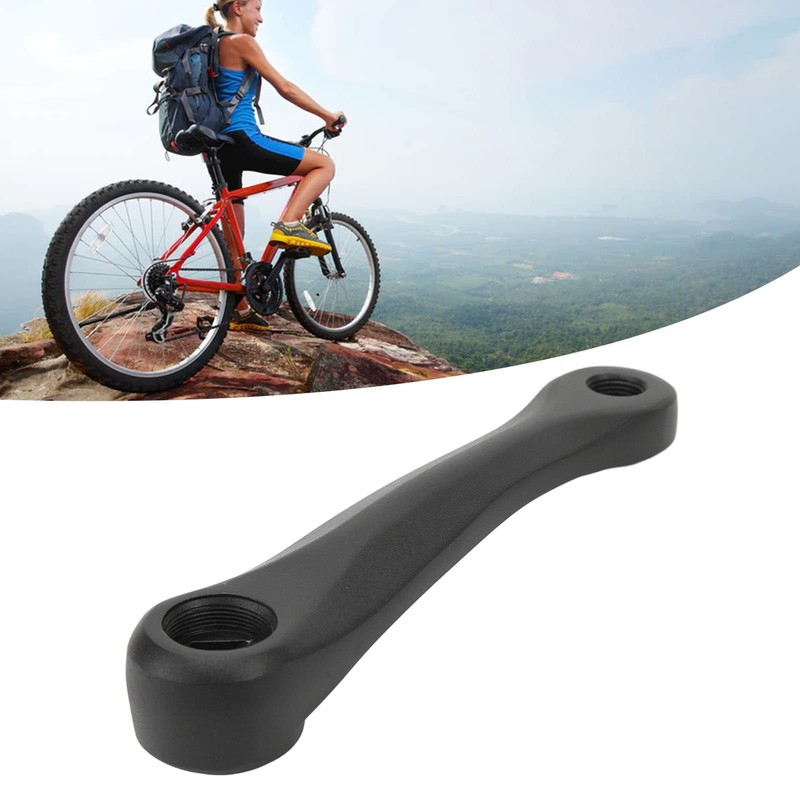 Bicycle Diamond Hole Crank 140 mm Lightweight Aluminium Alloy Electric