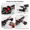 Bike Computer Mount Extend Aluminum Alloy Lightweight Adjustable For Garmin