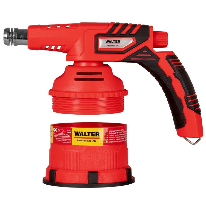 WALTER Blow Torch with Piezo - Powerful Soldering Torch with