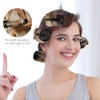 WILLBOND 141 Pieces Hair Rollers Set Include 60 Pcs Plastic