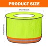 4 Pack Full Brim Mesh Hard Hat Sun Shade Reflective