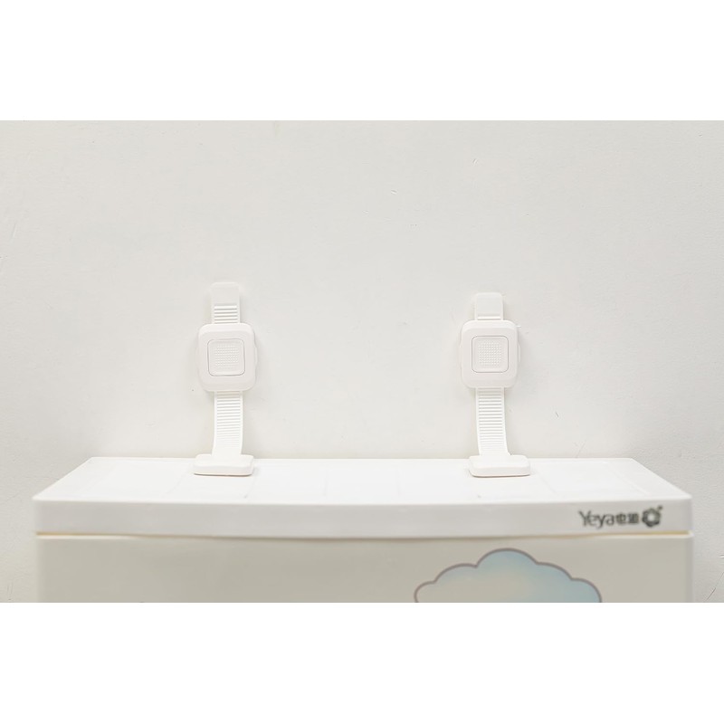 YEYA Upgraded No Drill Furniture Anchors for Baby Proofing, Anti-Tip