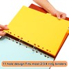 (Pack of 10) Folder Index Dividers A4 Folder Dividers 10