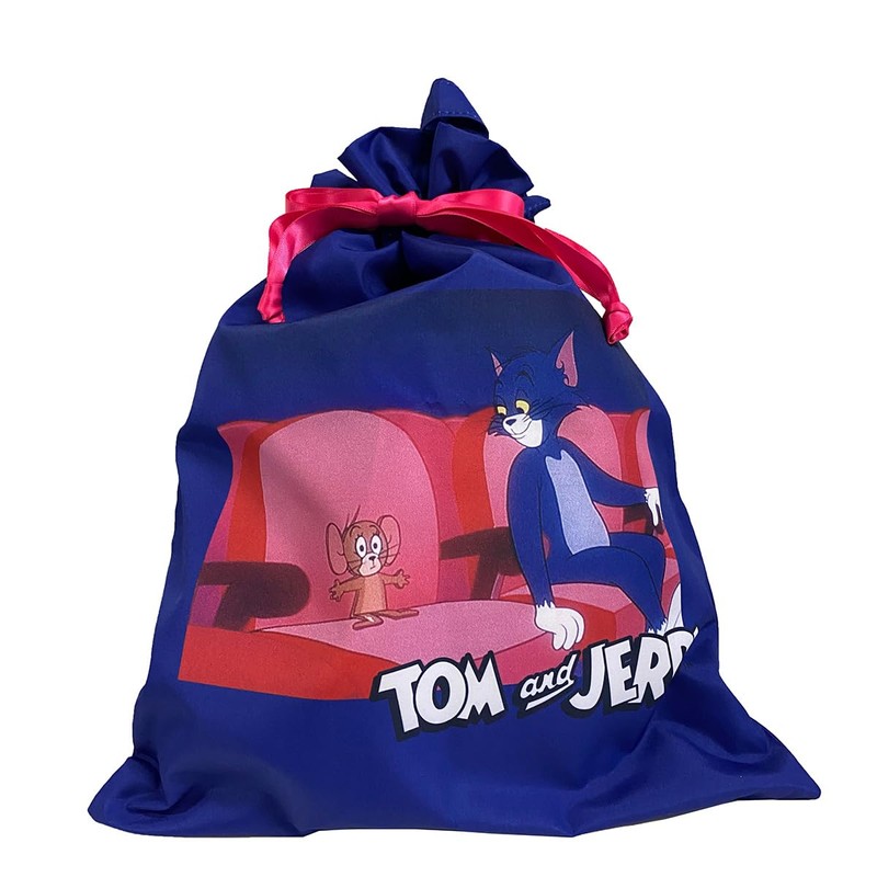 Marushin 4105041500 Drawstring Bag, Tom & Jerry Movie Theater, Drawstring