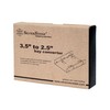 SilverStone SDP08 3.5" to 2.5" Bay Converter, Nickel-coated finish, SST-SDP08