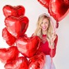 QYCX 30Pcs Heart Balloons Wedding Party Decorations Valentines Day Balloons