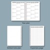 POPRUN 2026 Weekly Planner A5 (21.5 x 16 cm) Spiral