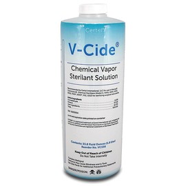 Certol International VC338 V-Cide Chemical Vapor Sterilant 1L 4/Bx