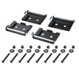 POWERTEC 71132 Quick-Release Workbench Caster Plates, 4-Pack
