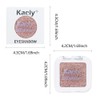 Kaely Pressed Single Eyeshadow Makeup, Amber Rush Shimmer Highly Pigmented