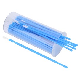 100pcs Disposable Dental Applicator Brush,Disposable Dental Fluoride Applicator Whitening Cohesive Desensitizer Brush