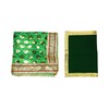 Chunari/Chunar/Chunni Decorative Cloth + Pooja Mat/Aasan Set of 2 for