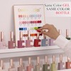 Double Rhythm 28Pcs 0.5Oz Gel Nail Polish Set Same Color