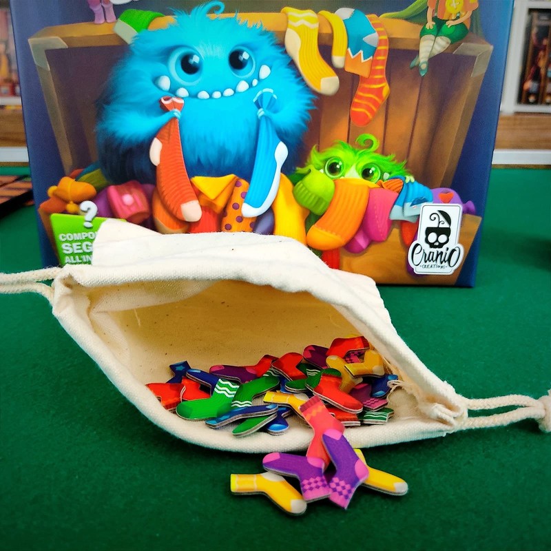 Sock Monsters Creations CC286 Skull - Blue