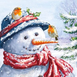 Snowman and Friends Napkins Pack of 20